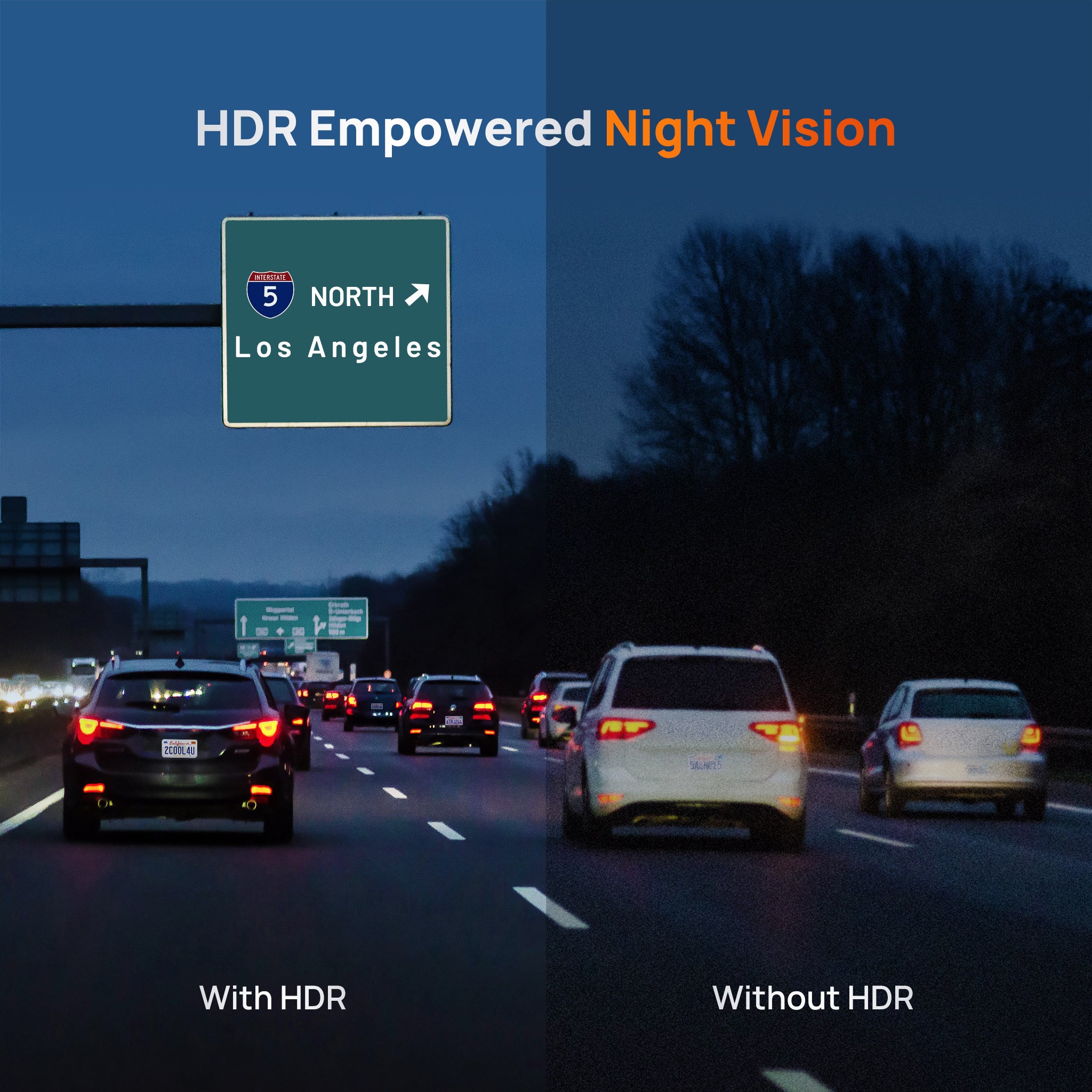 Difference between HDR and WDR in 70mai dash cams