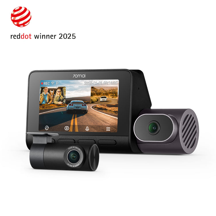70mai Omni Dash Cam 4G Garde de sécurité pour véhicule à vue complète à 360°