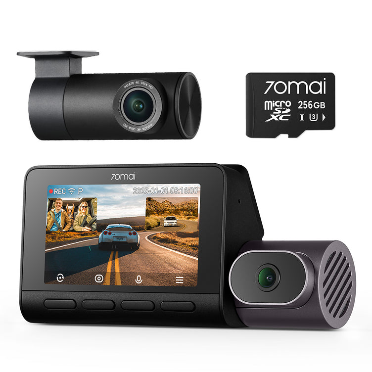 70mai Omni Dash Cam 4G Garde de sécurité pour véhicule à vue complète à 360°