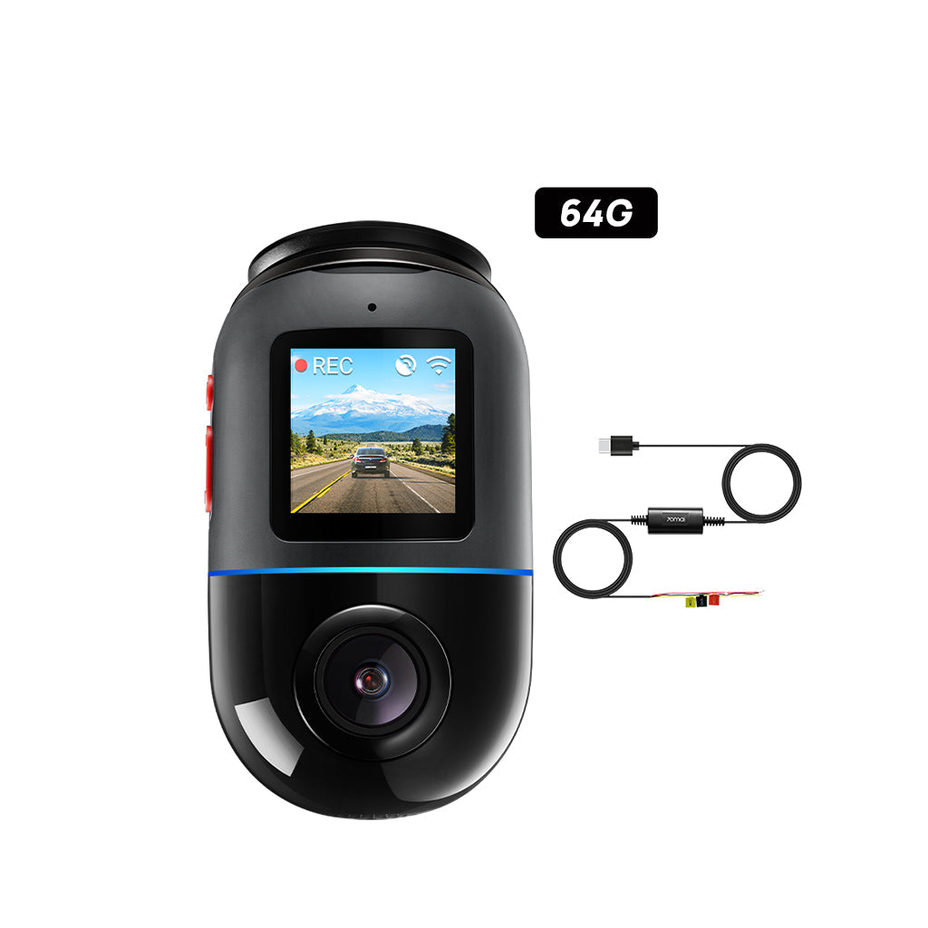 70mai Omni Dash Cam 4G Garde de sécurité pour véhicule à vue complète à 360°